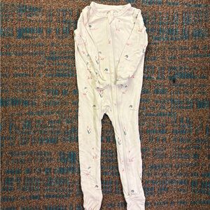 Kyte BABY Cream One Piece with Bird Print